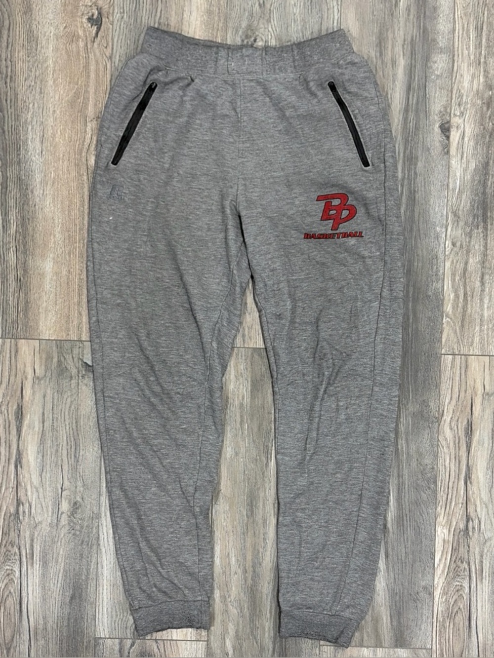 Russell Athletic BP Basketball Grey Joggers Sweatpants